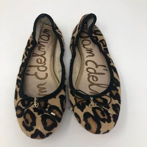 Sam Edelman Felicia Ballet Flat Cheetah Size 8